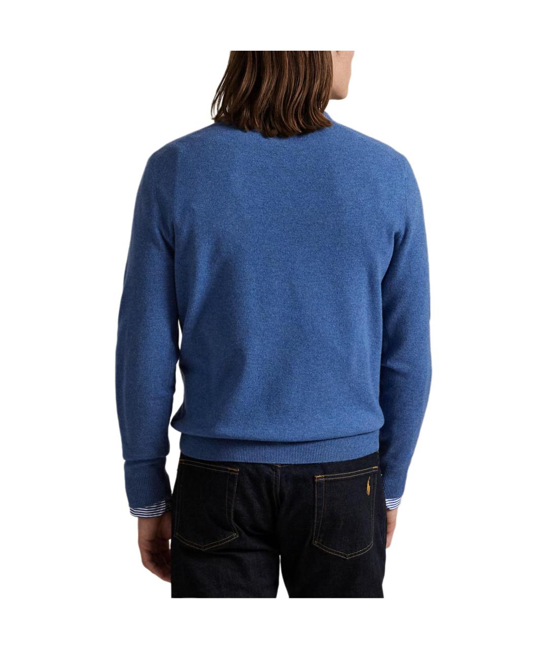 POLO RALPH LAUREN Синий джемпер / свитер, фото 5