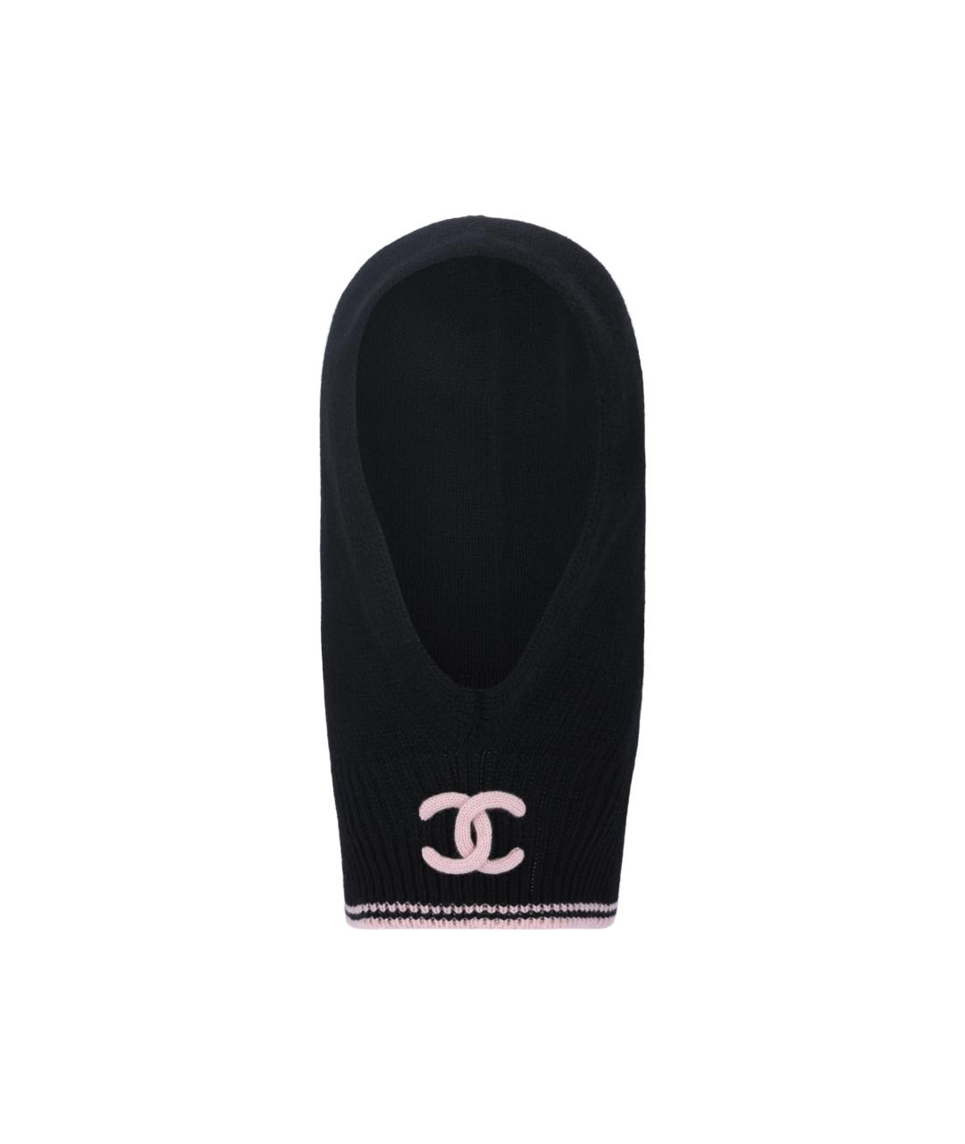 CHANEL Черная шапка, фото 5