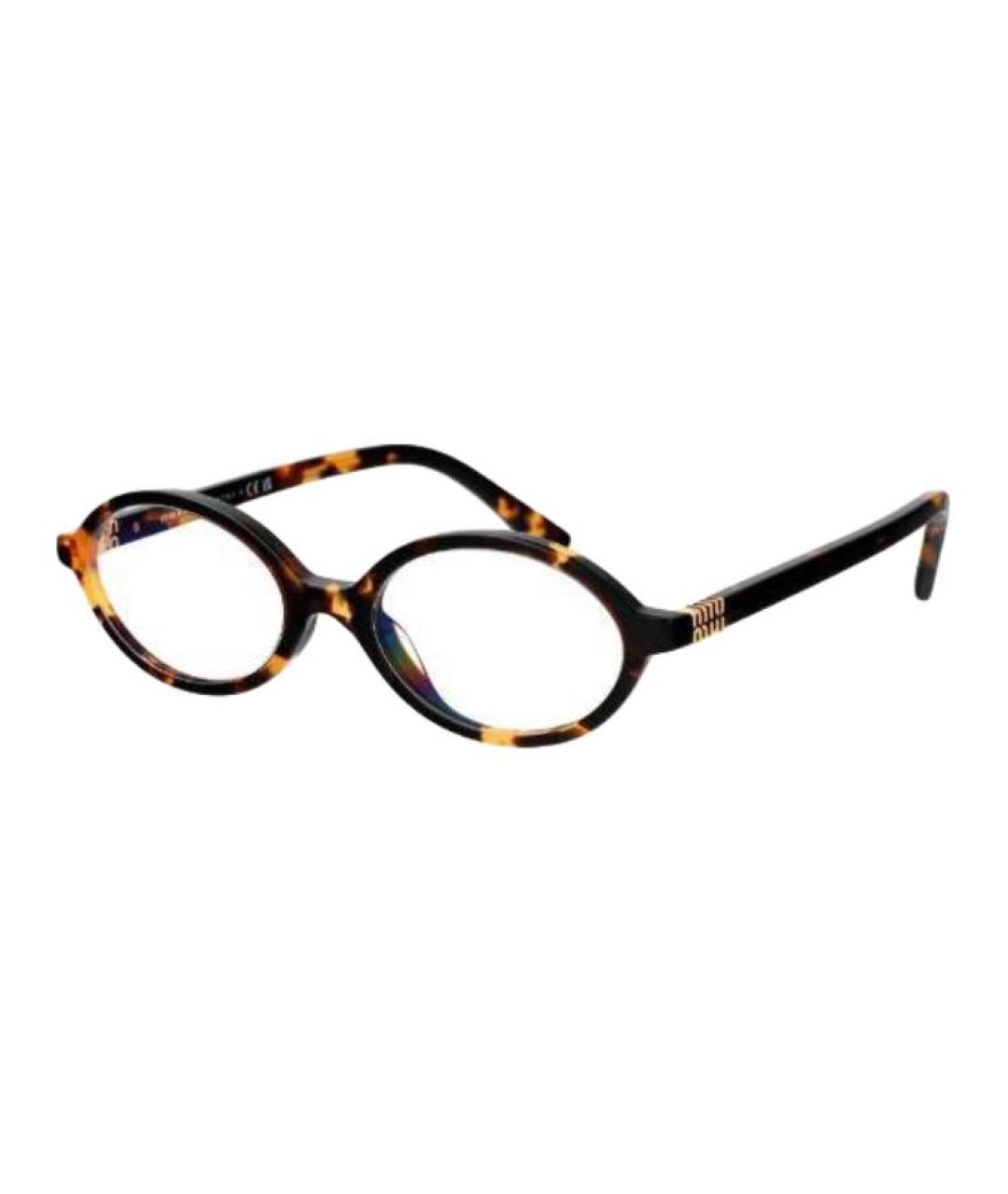 MIU MIU Коралловые пластиковые солнцезащитные очки, фото 1