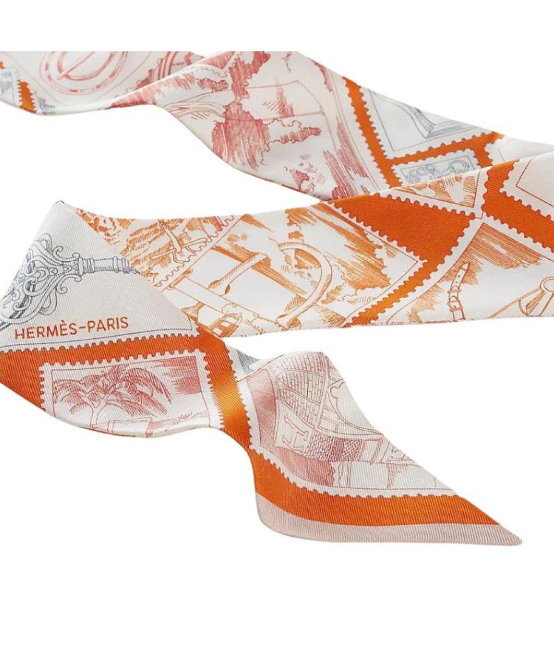 HERMES Шелковый шарф, фото 2