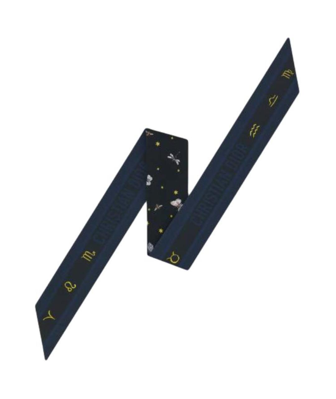 CHRISTIAN DIOR Мульти шелковый шарф, фото 2