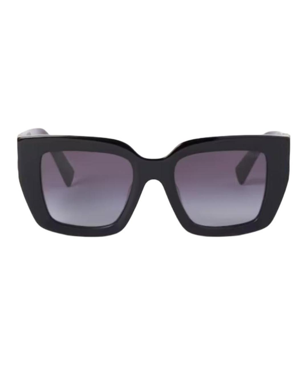 MIU MIU Черные пластиковые солнцезащитные очки, фото 2