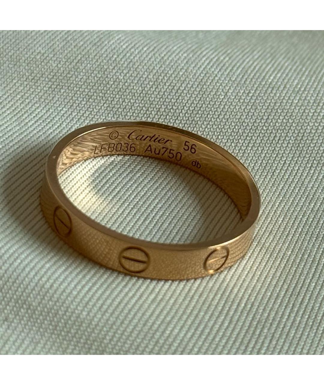 CARTIER Золотое кольцо из розового золота, фото 6