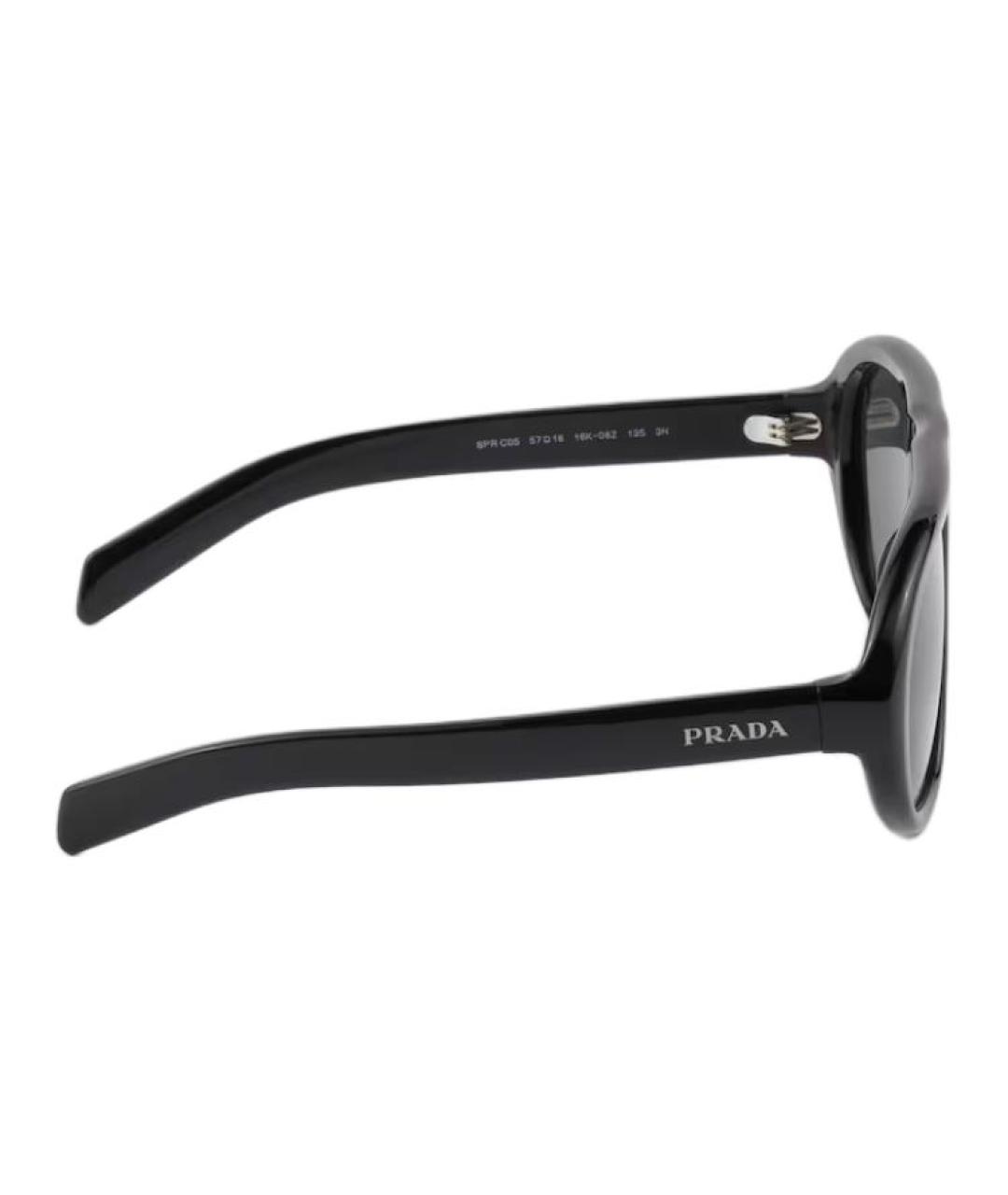 PRADA Черные солнцезащитные очки, фото 3