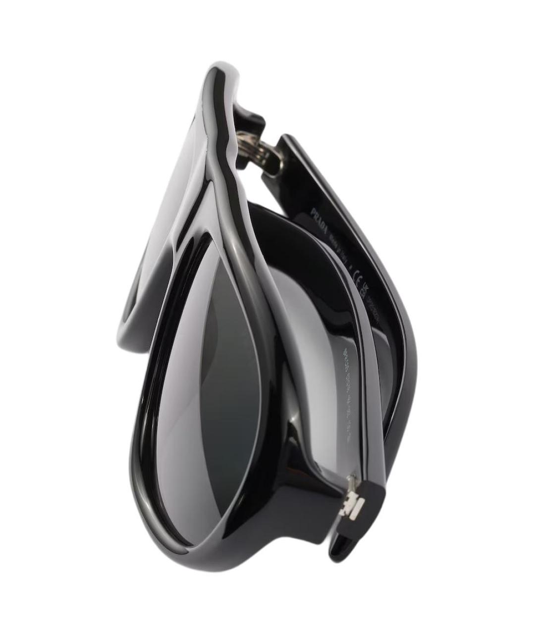 PRADA Черные солнцезащитные очки, фото 4