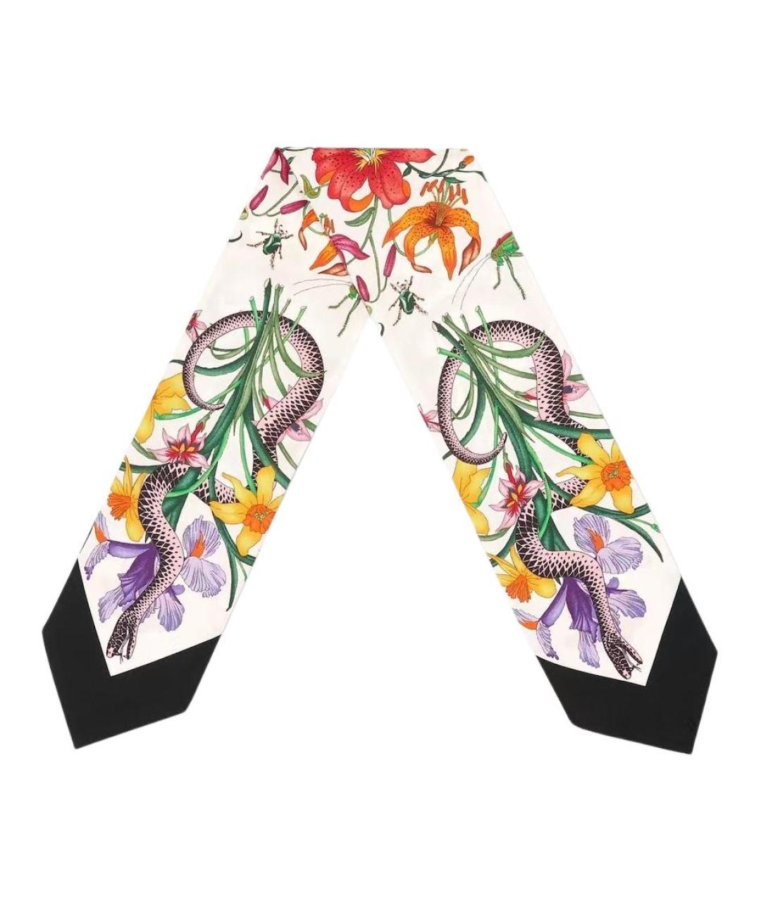 GUCCI Мульти шелковый шарф, фото 1