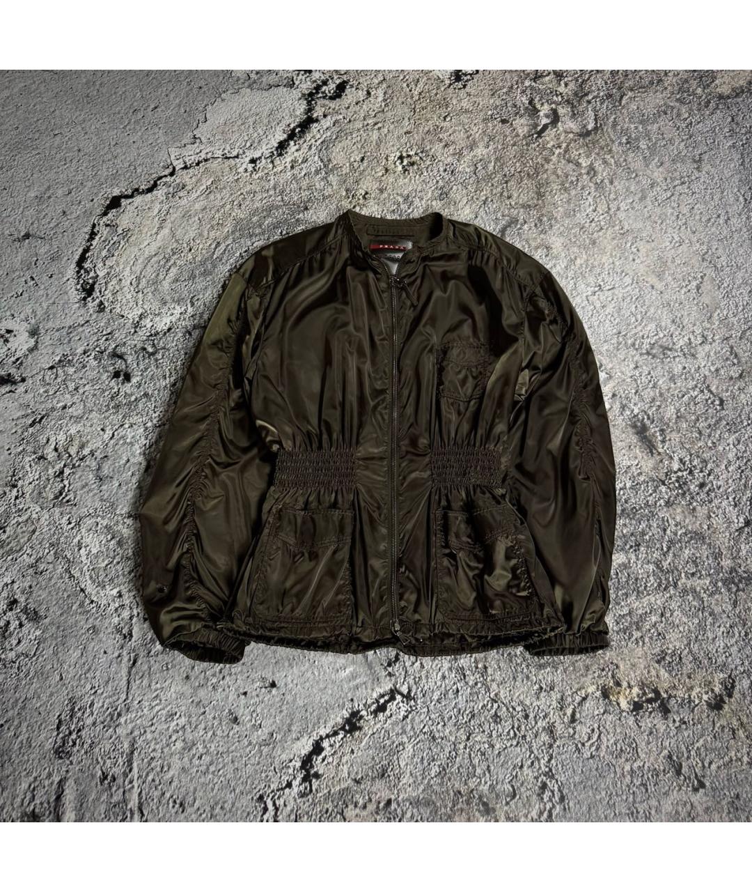 PRADA Коричневая куртка, фото 9