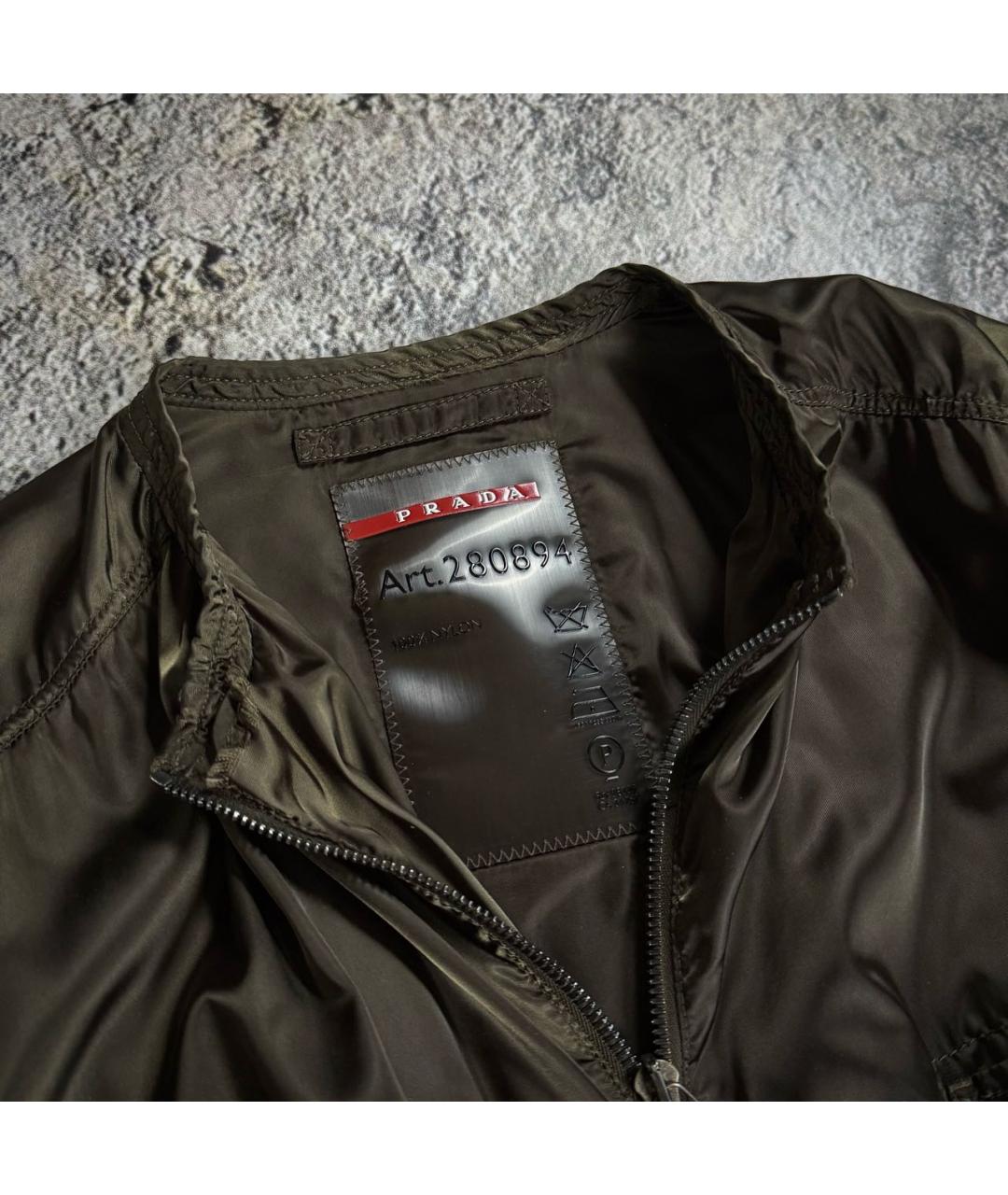 PRADA Коричневая куртка, фото 8
