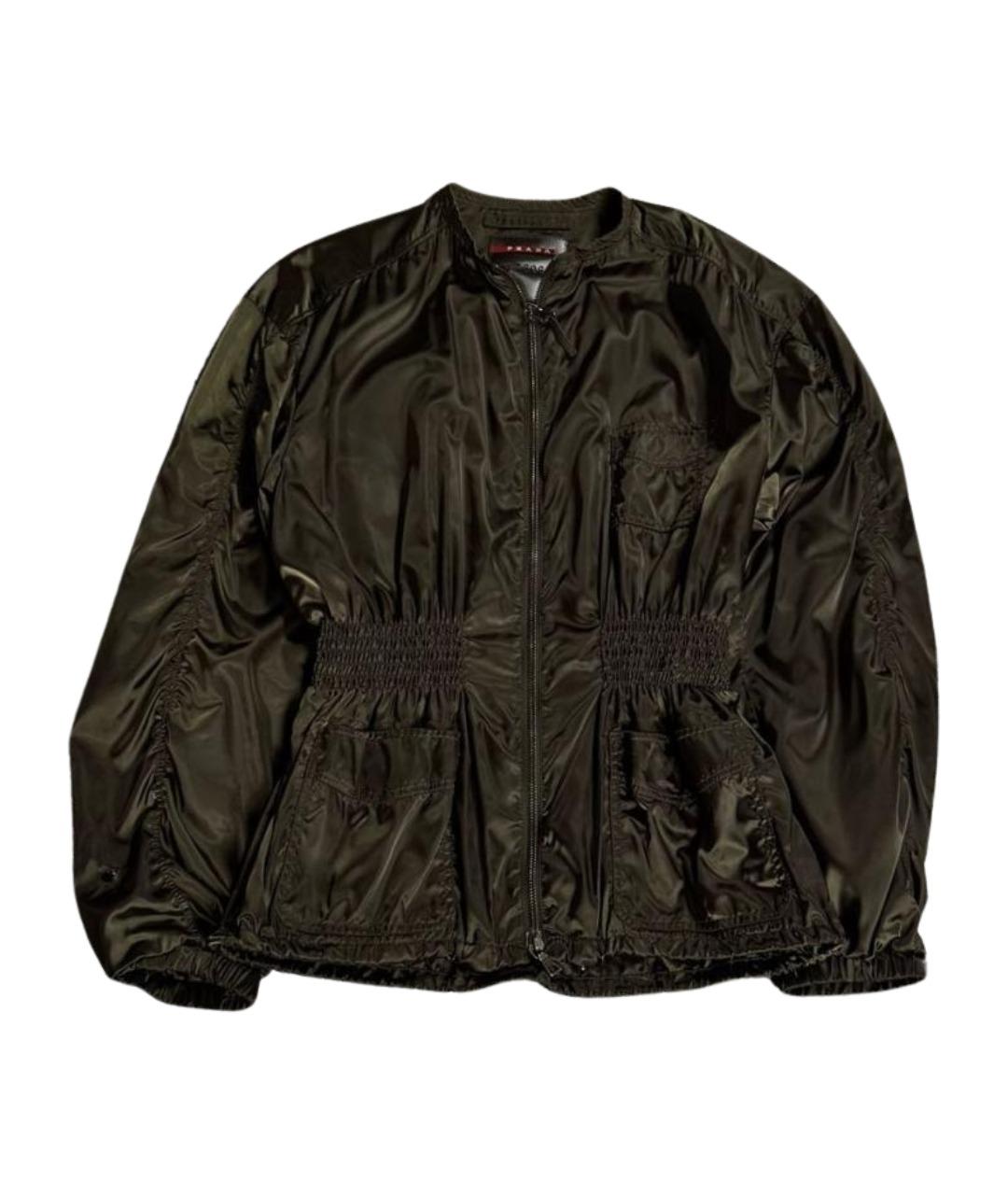 PRADA Коричневая куртка, фото 1