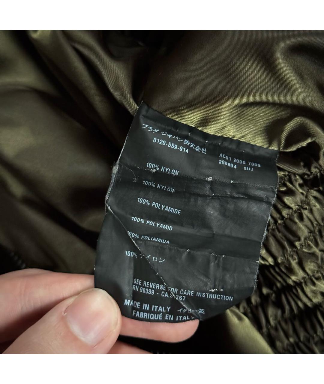 PRADA Коричневая куртка, фото 6