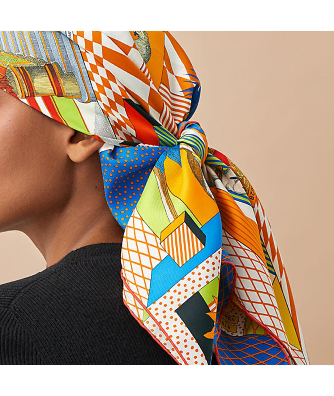 HERMES Мульти шарф, фото 2