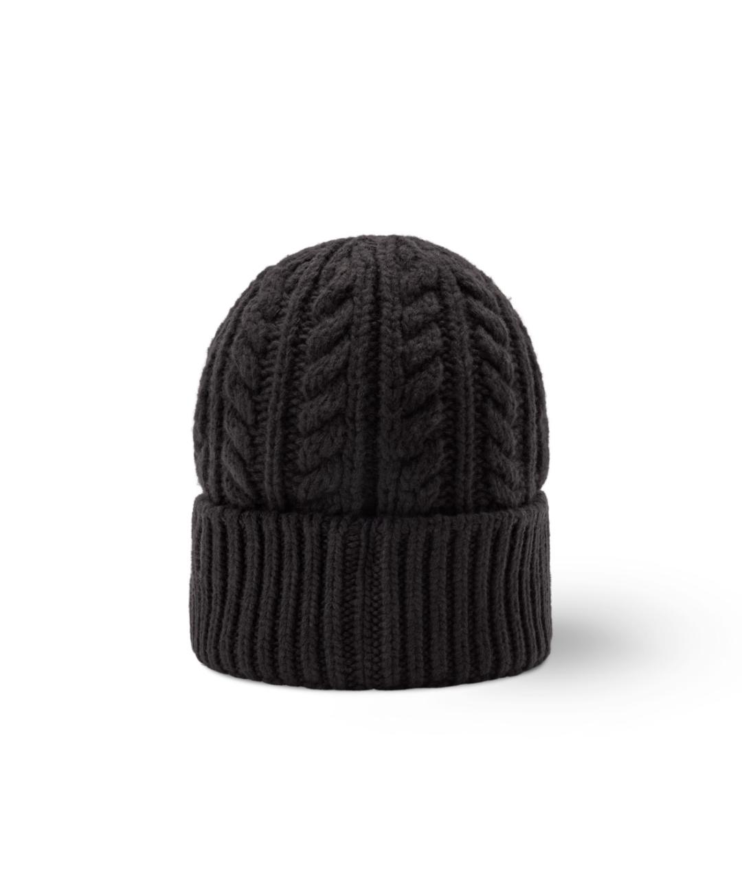 LOUIS VUITTON Коричневая шерстяная шапка, фото 3