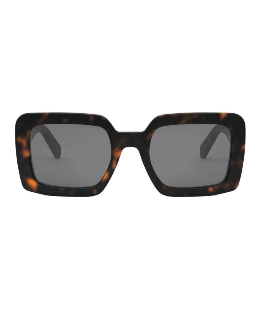 CELINE Черные пластиковые солнцезащитные очки, фото 2