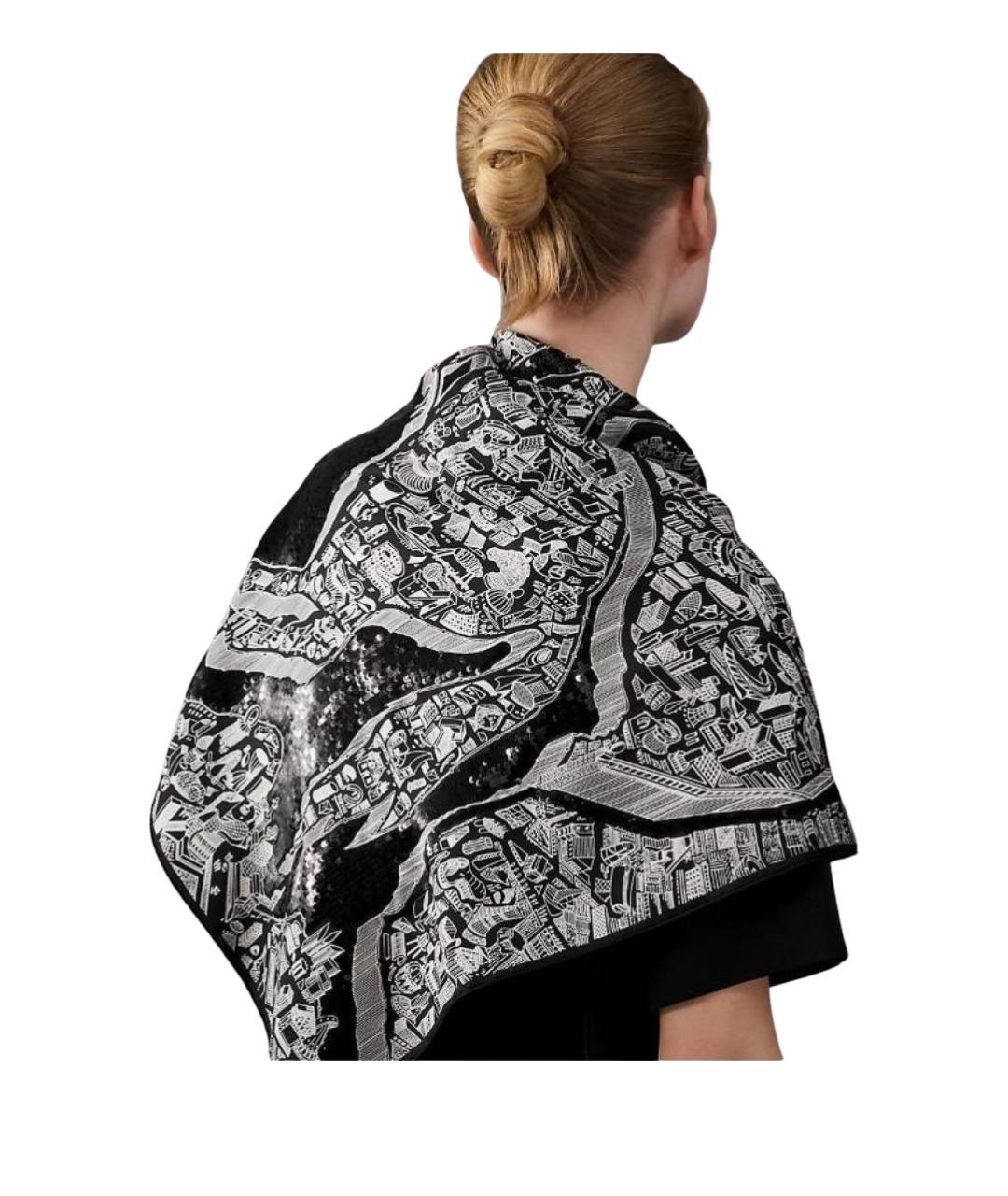 HERMES Мульти шелковый шарф, фото 2