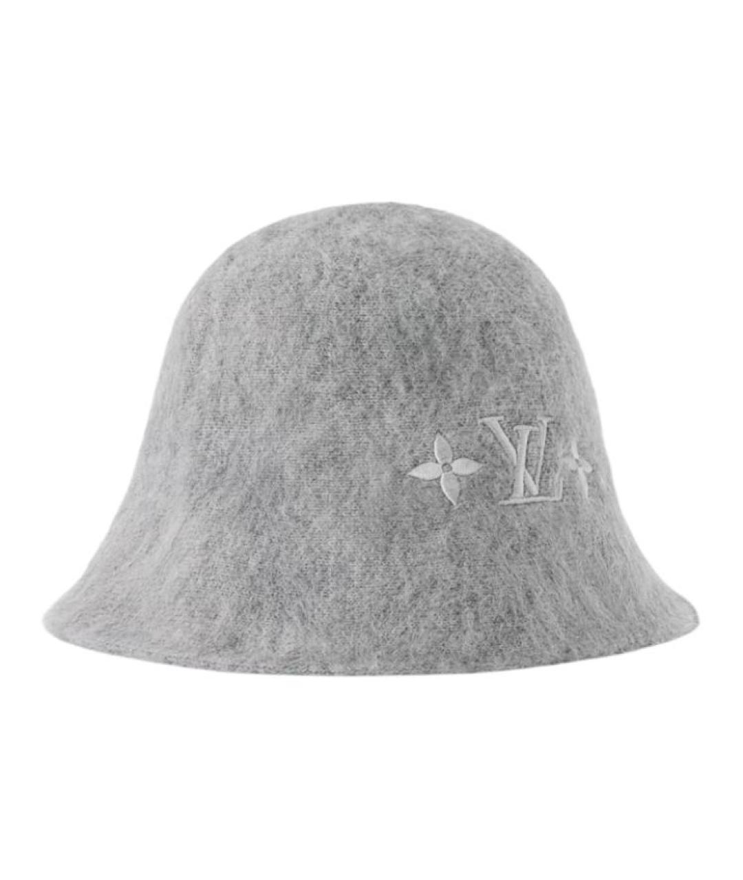 LOUIS VUITTON Серая шляпа, фото 3