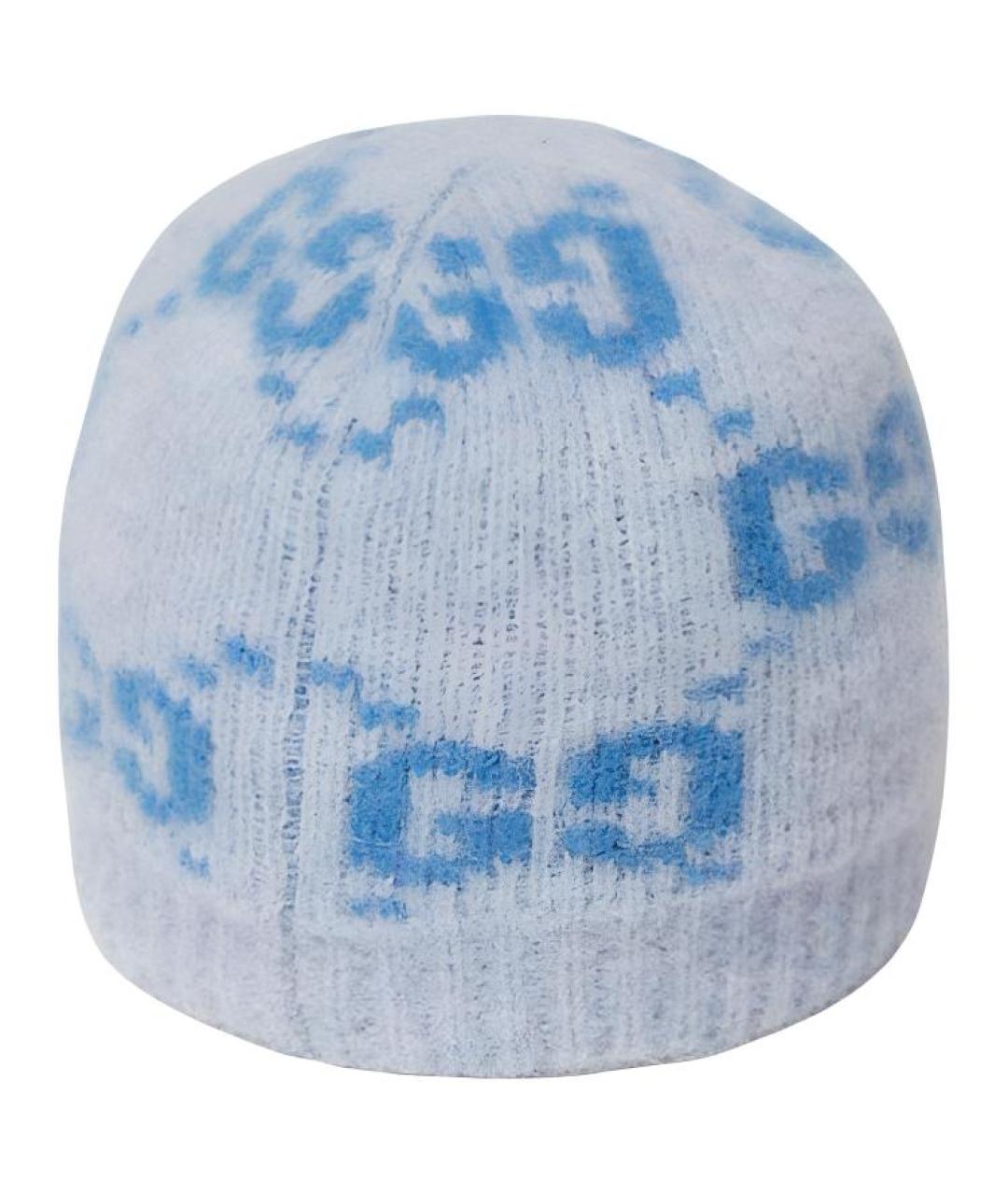 GUCCI Синяя шапка, фото 3