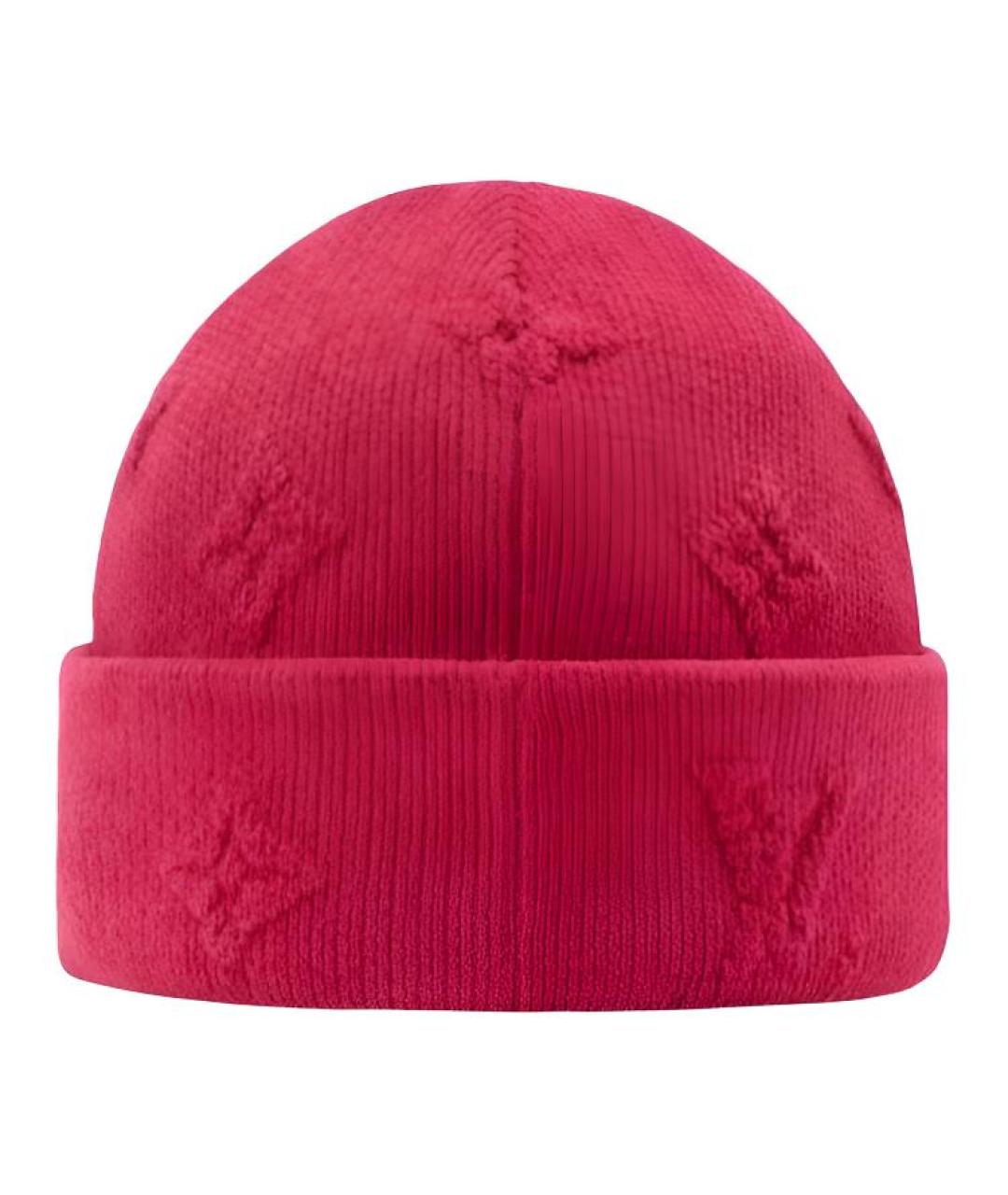 LOUIS VUITTON Красная шапка, фото 3