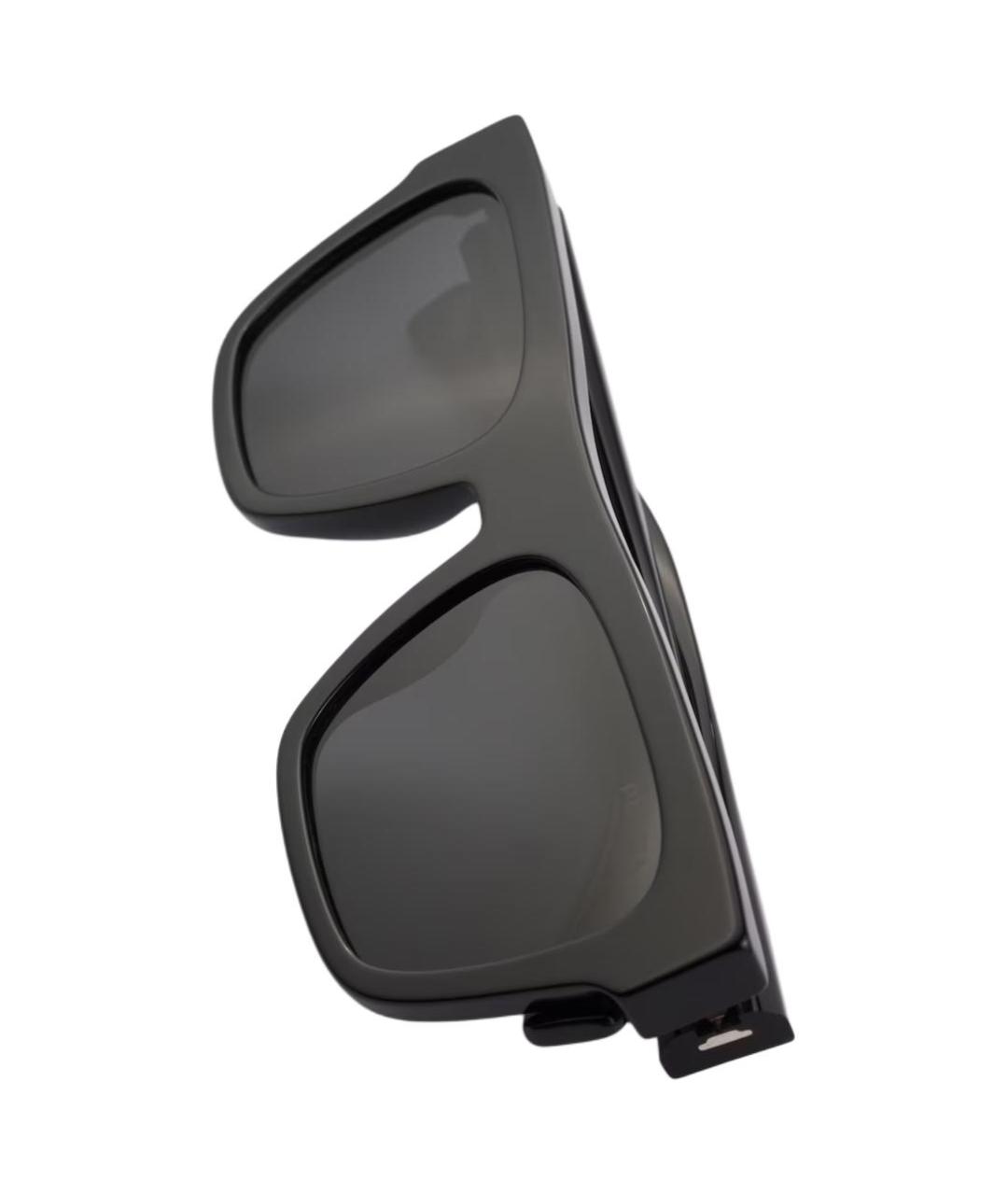 PRADA Черные пластиковые солнцезащитные очки, фото 4