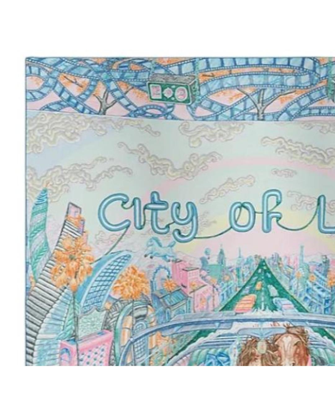 HERMES Мульти шелковый шарф, фото 2