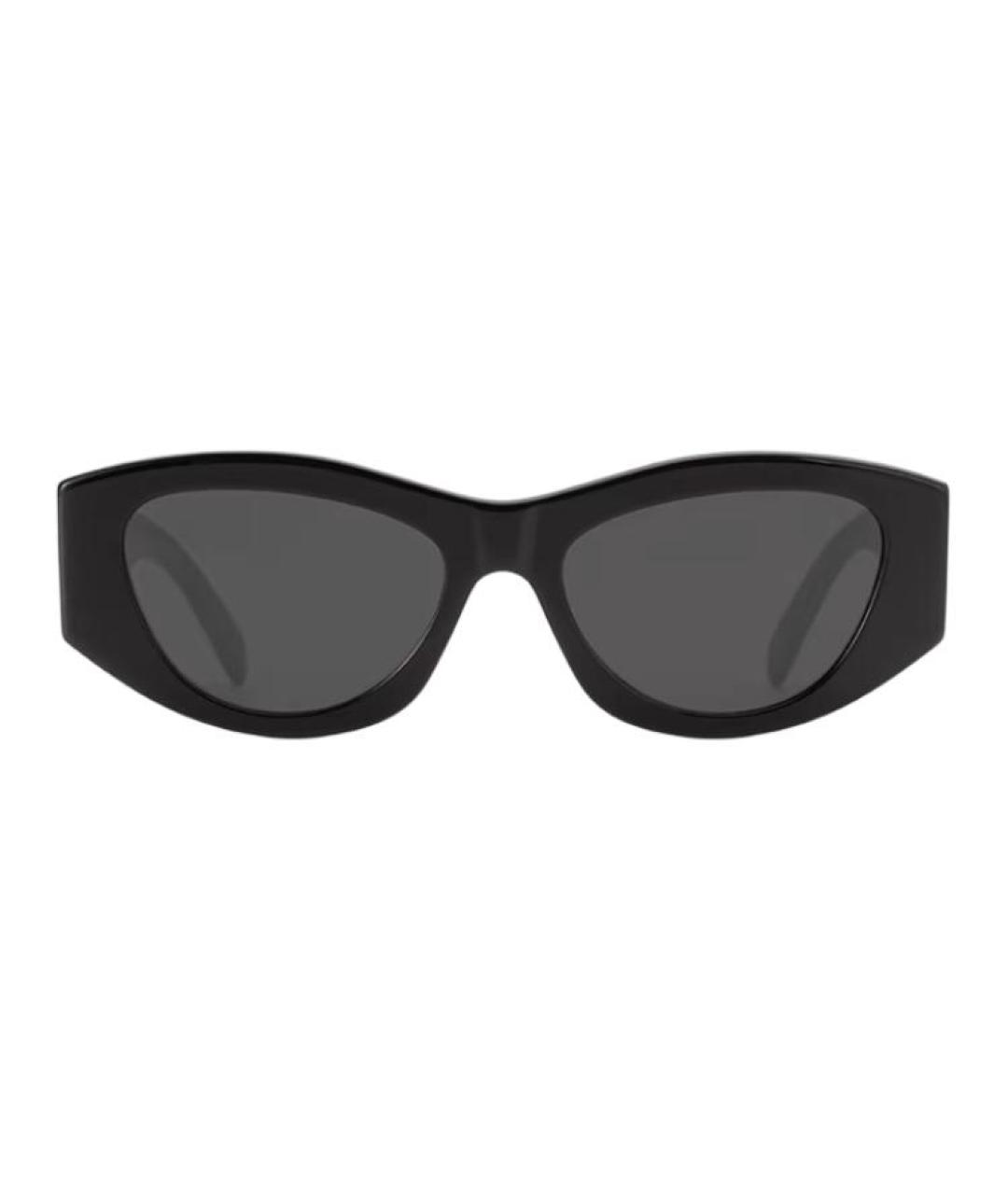 CELINE Черные пластиковые солнцезащитные очки, фото 2