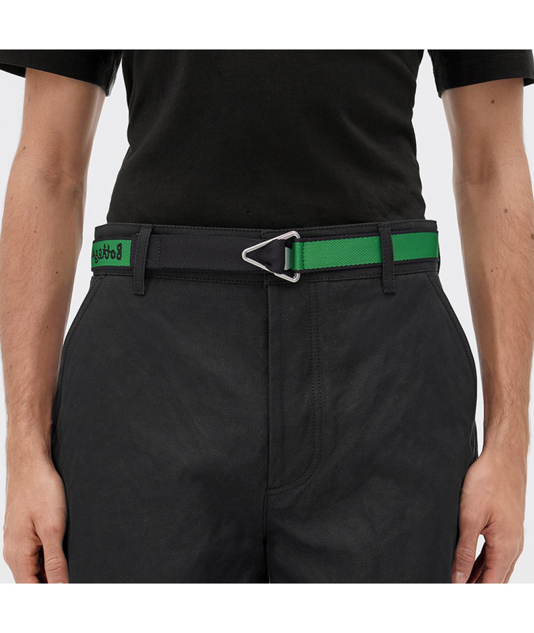 BOTTEGA VENETA Зеленый ремень, фото 3