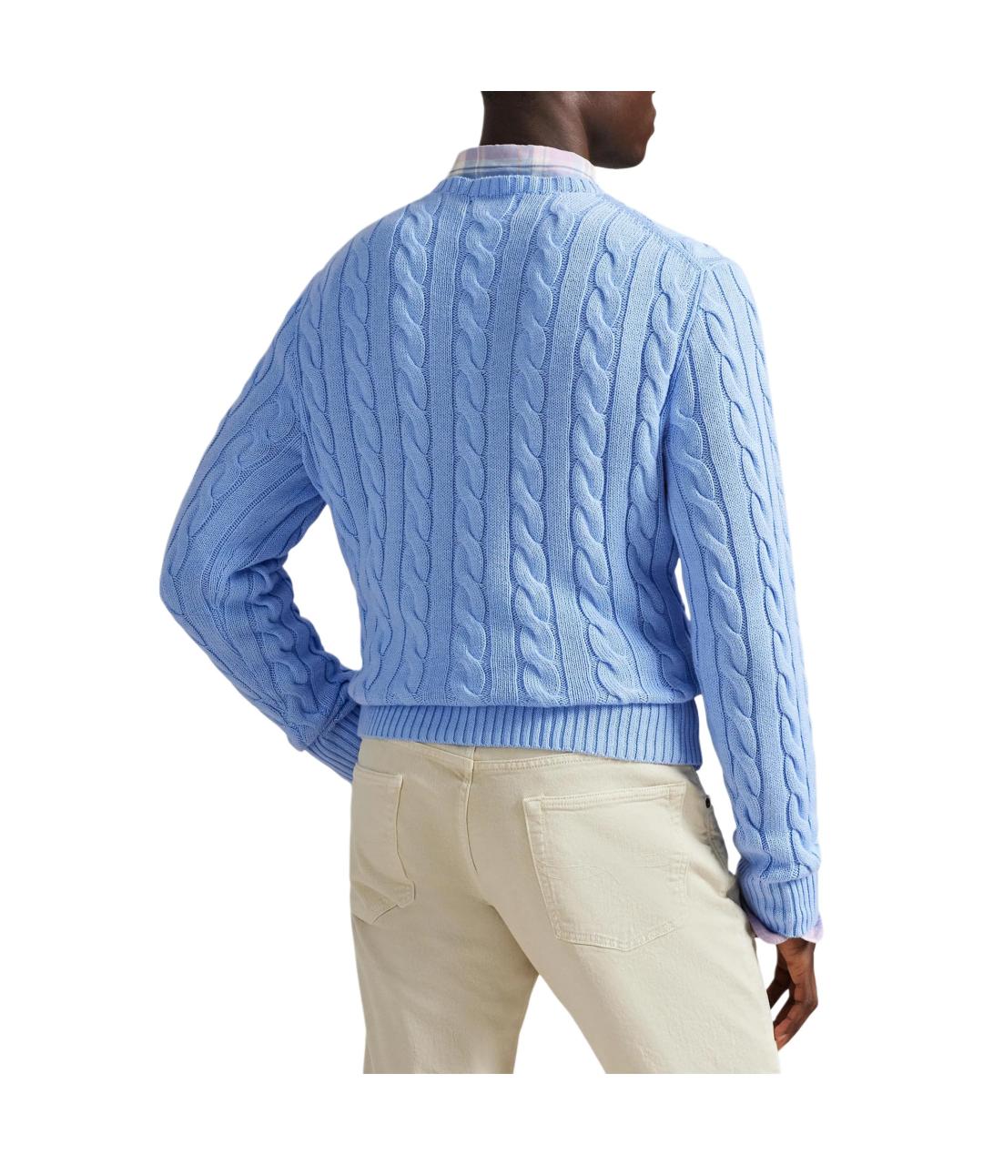 POLO RALPH LAUREN Голубой джемпер / свитер, фото 3