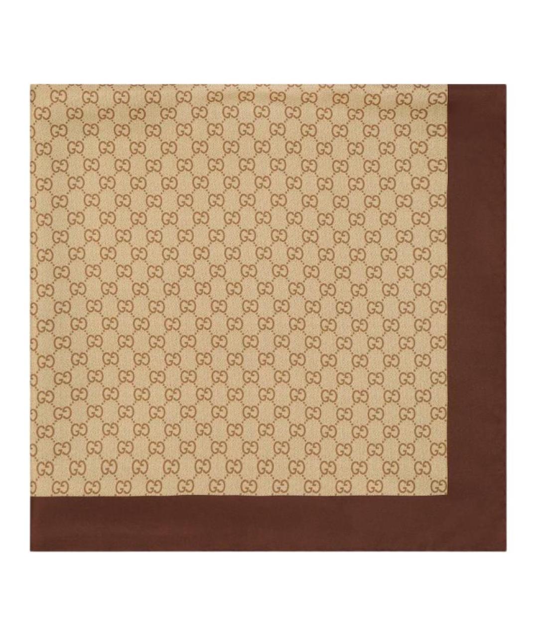 GUCCI Мульти шелковый шарф, фото 2