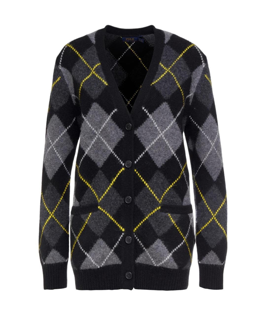 POLO RALPH LAUREN Серый кардиган, фото 1