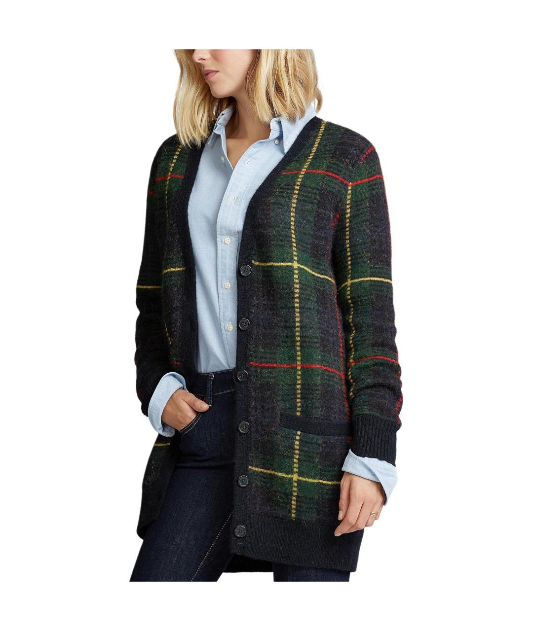 POLO RALPH LAUREN Зеленый кардиган, фото 3