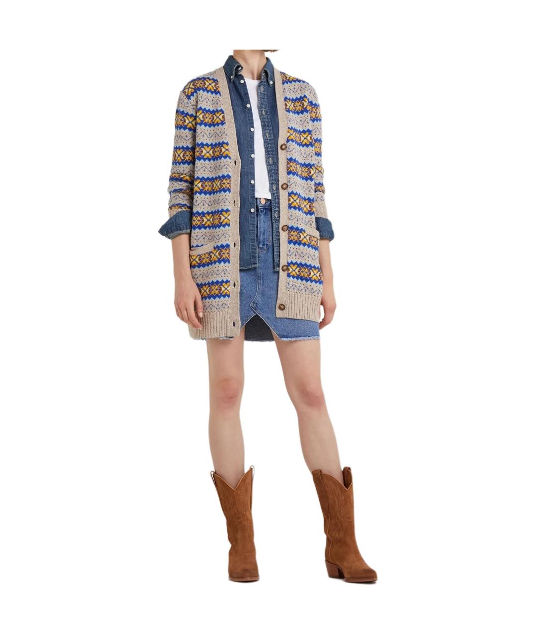 POLO RALPH LAUREN Мульти кардиган, фото 4