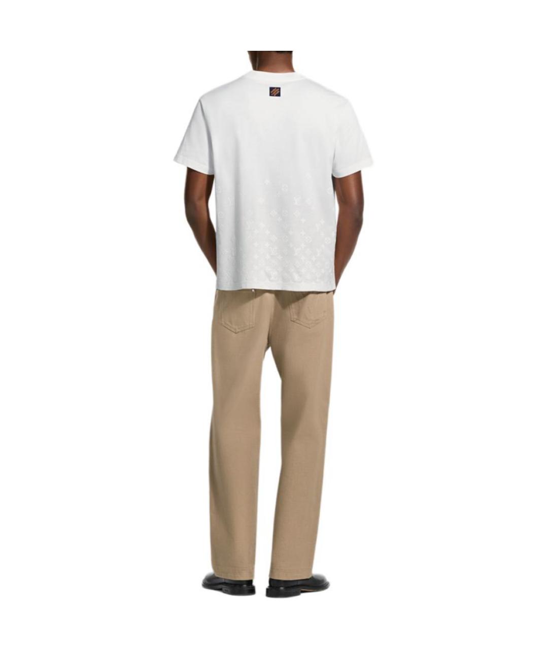 LOUIS VUITTON Белая футболка, фото 4