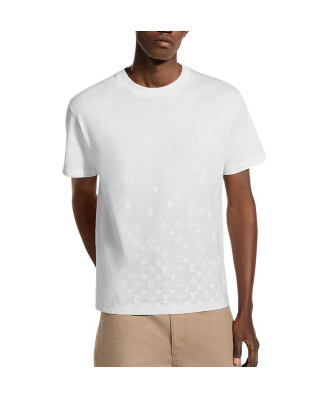 LOUIS VUITTON Белая футболка, фото 2