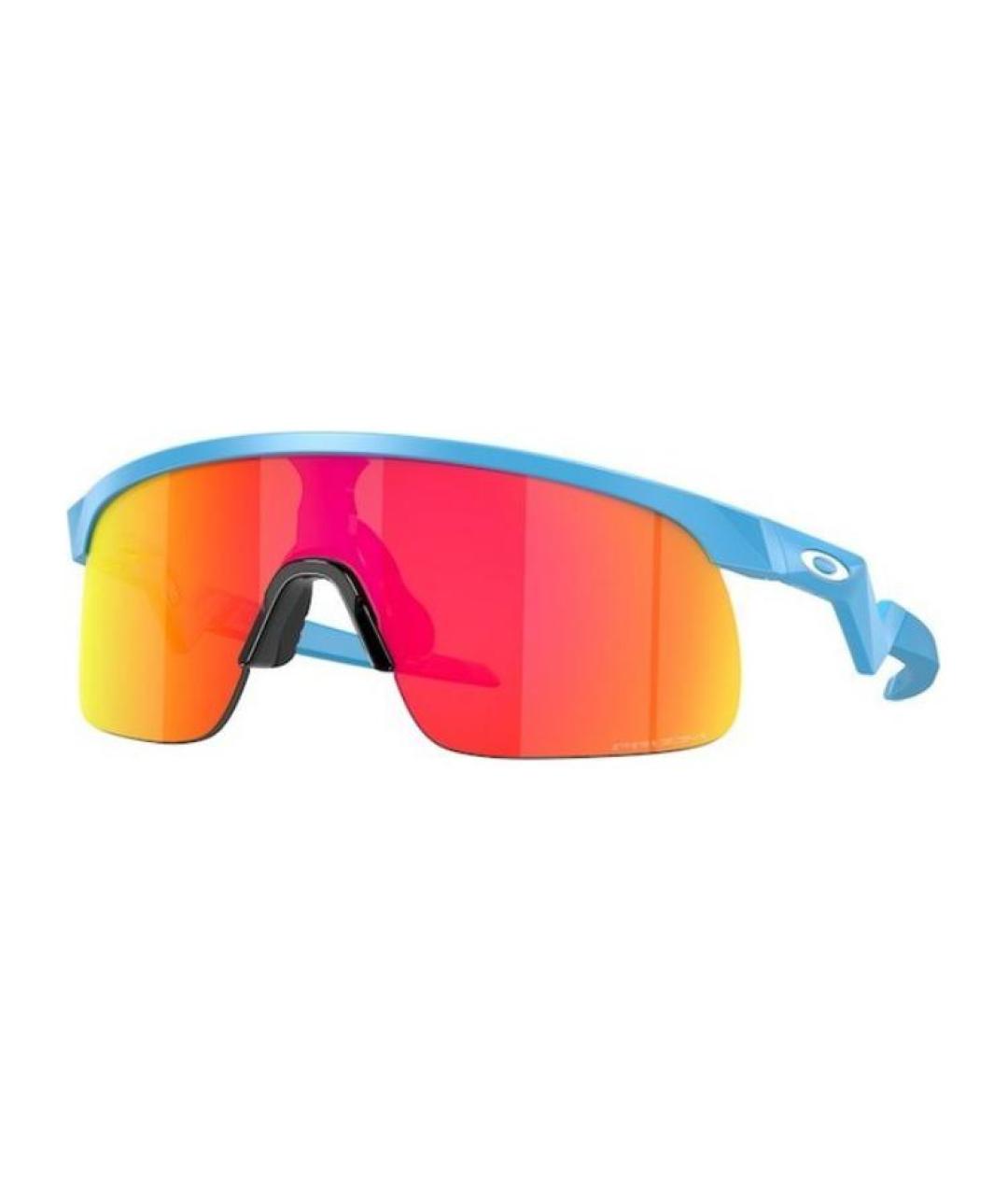OAKLEY Синие пластиковые солнцезащитные очки, фото 1