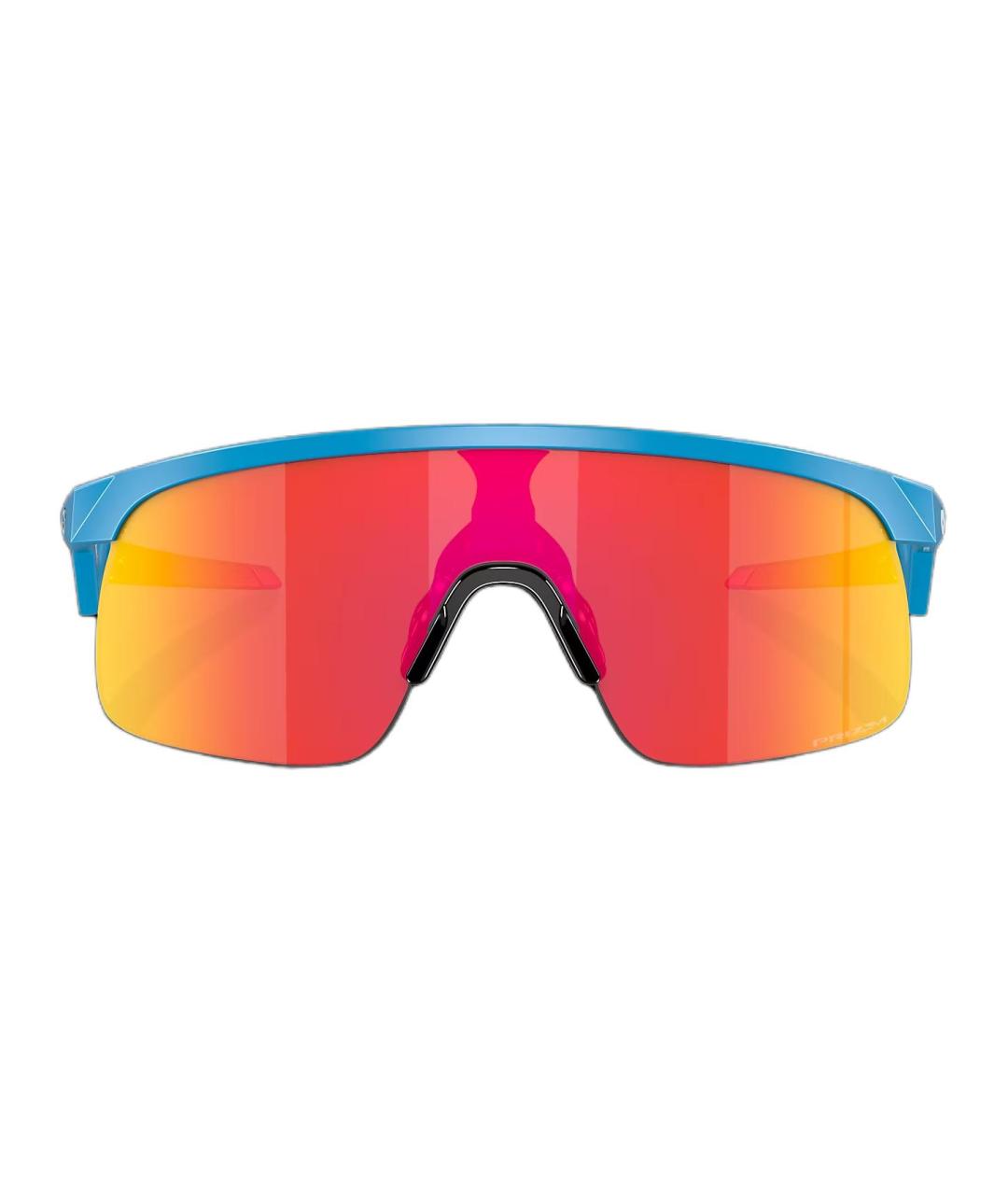 OAKLEY Синие пластиковые солнцезащитные очки, фото 2