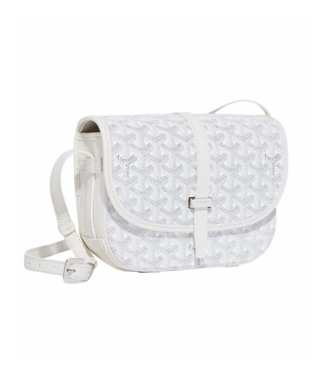 GOYARD Белая сумка через плечо, фото 2