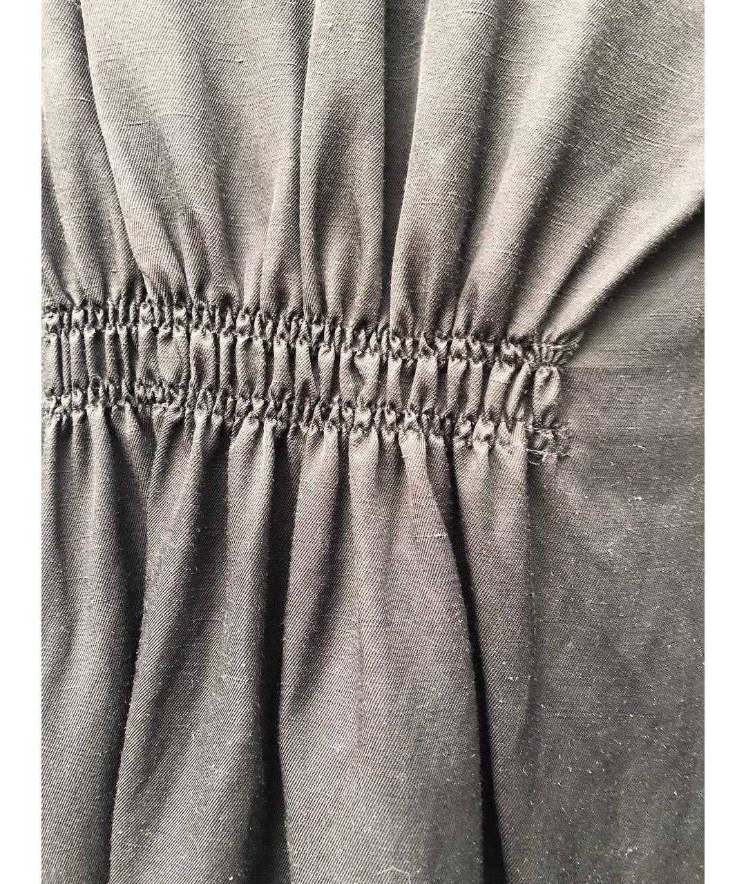 SANDRO Черное повседневное платье, фото 8