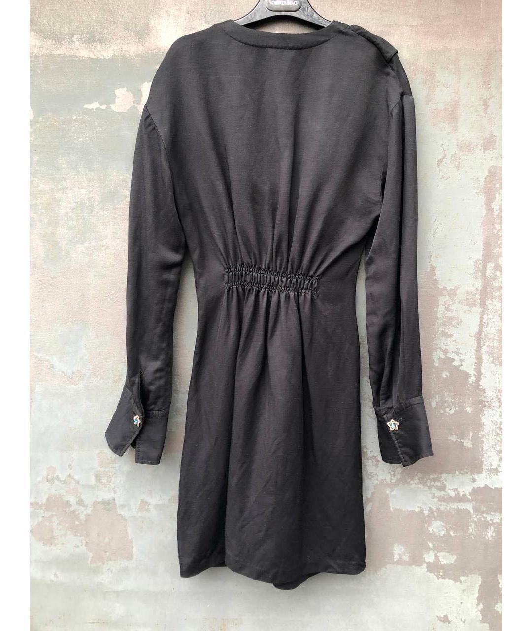 SANDRO Черное повседневное платье, фото 2