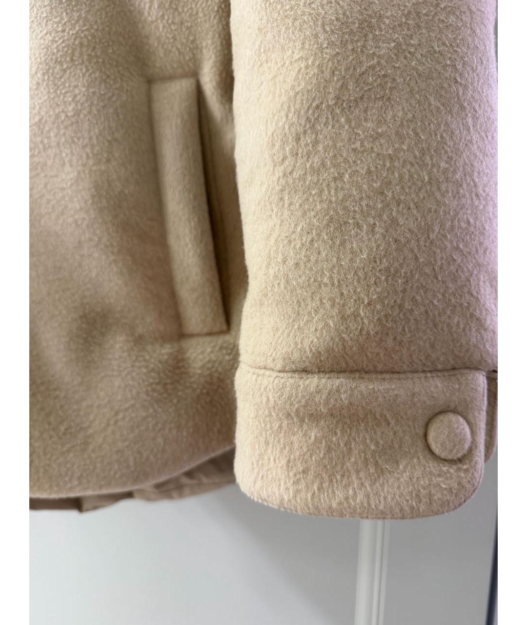 MIU MIU Бежевая кашемировая куртка, фото 8