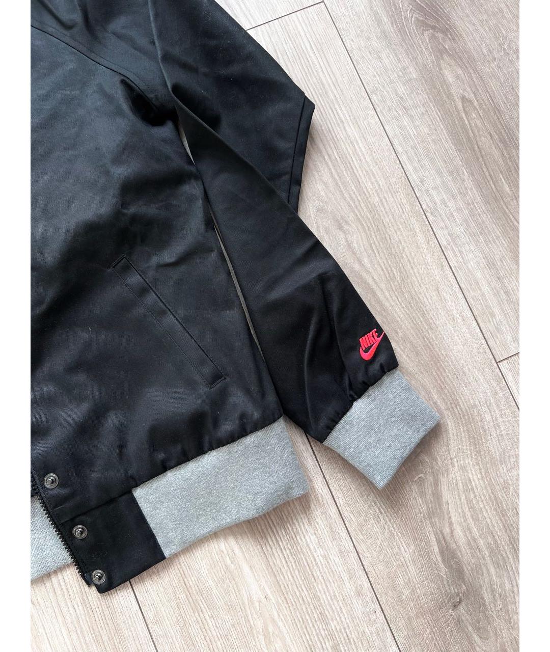 NIKE Черная хлопковая куртка, фото 6