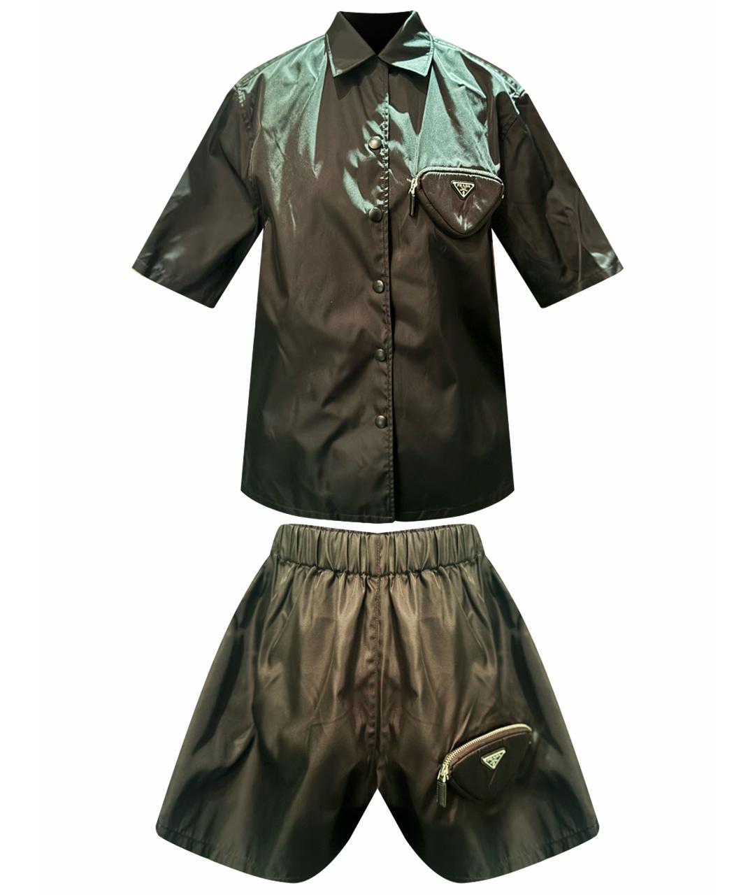 PRADA Черный костюм с брюками, фото 1