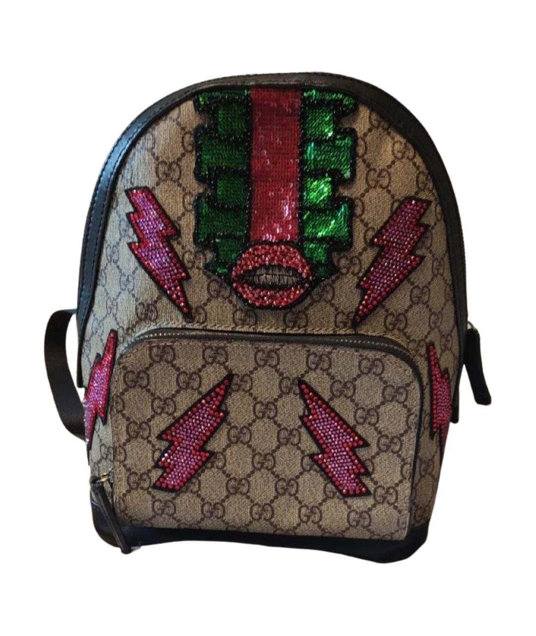 GUCCI Бежевый рюкзак, фото 1