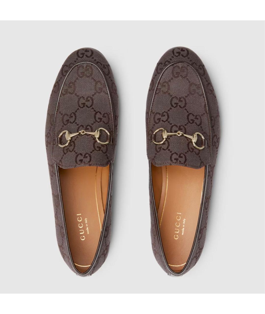 GUCCI Коричневые лоферы, фото 5
