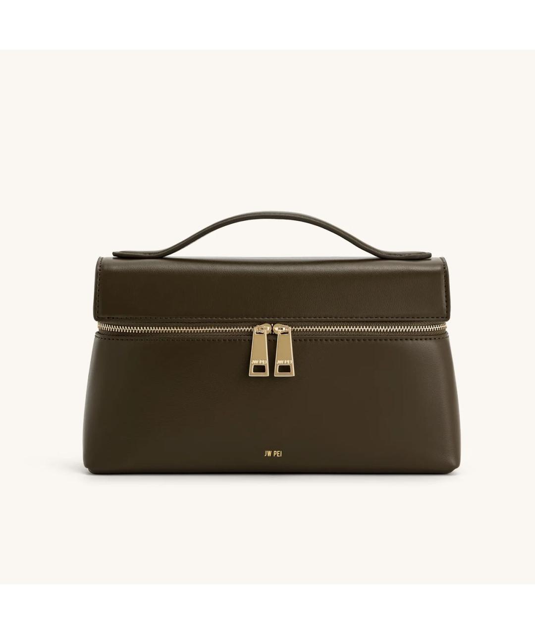 JW PEI Хаки сумка через плечо из искусственной кожи, фото 9