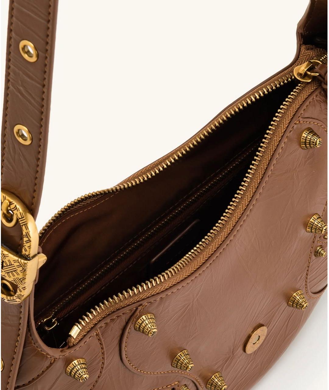 JW PEI Коричневая сумка через плечо из искусственной кожи, фото 4