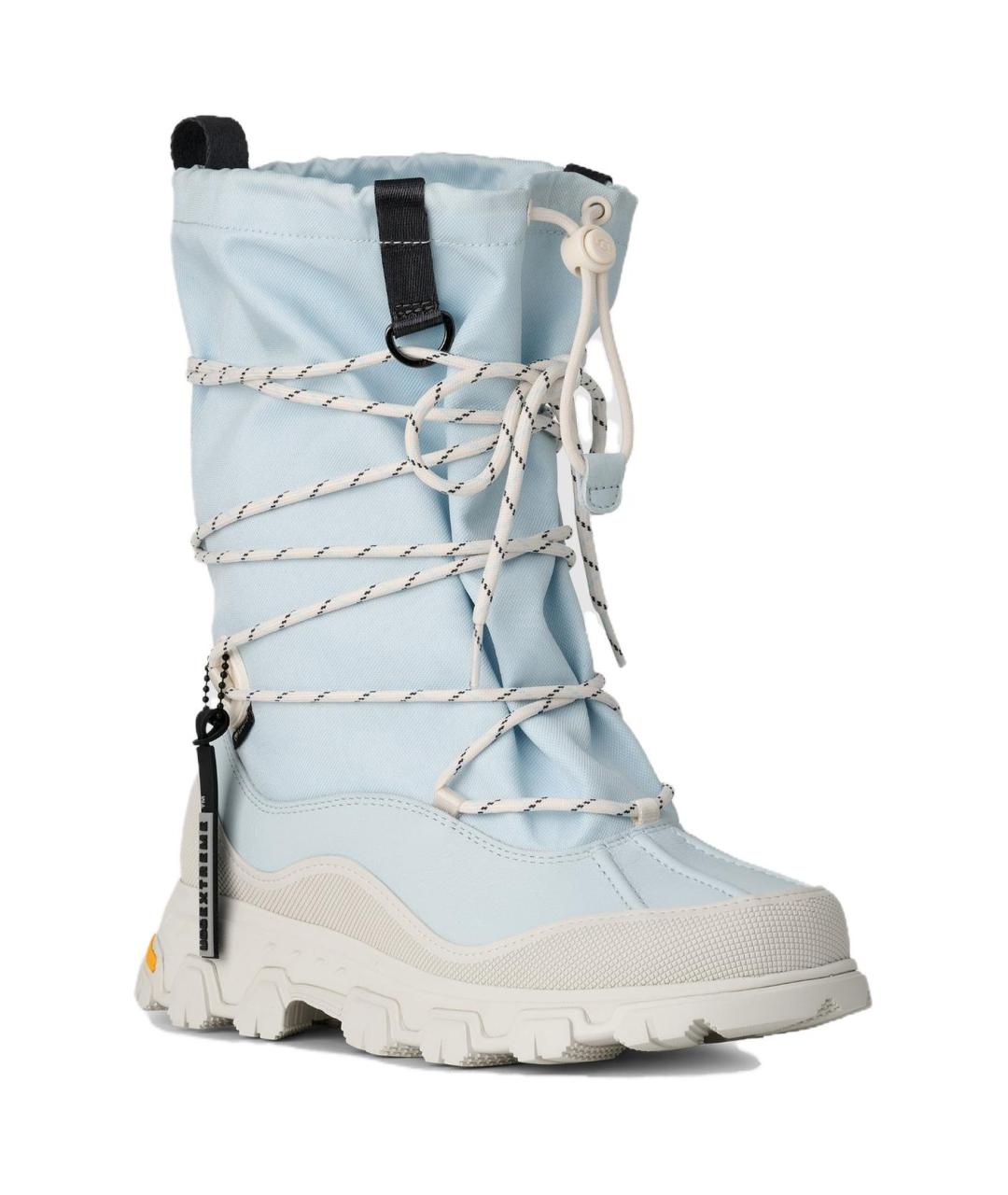 UGG Голубые ботинки, фото 3