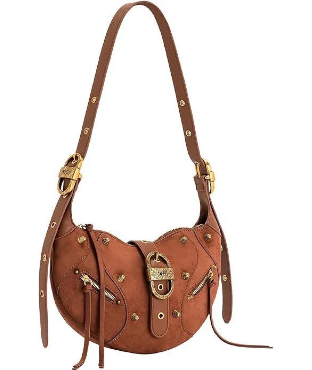 JW PEI Коричневая сумка через плечо из искусственной кожи, фото 2