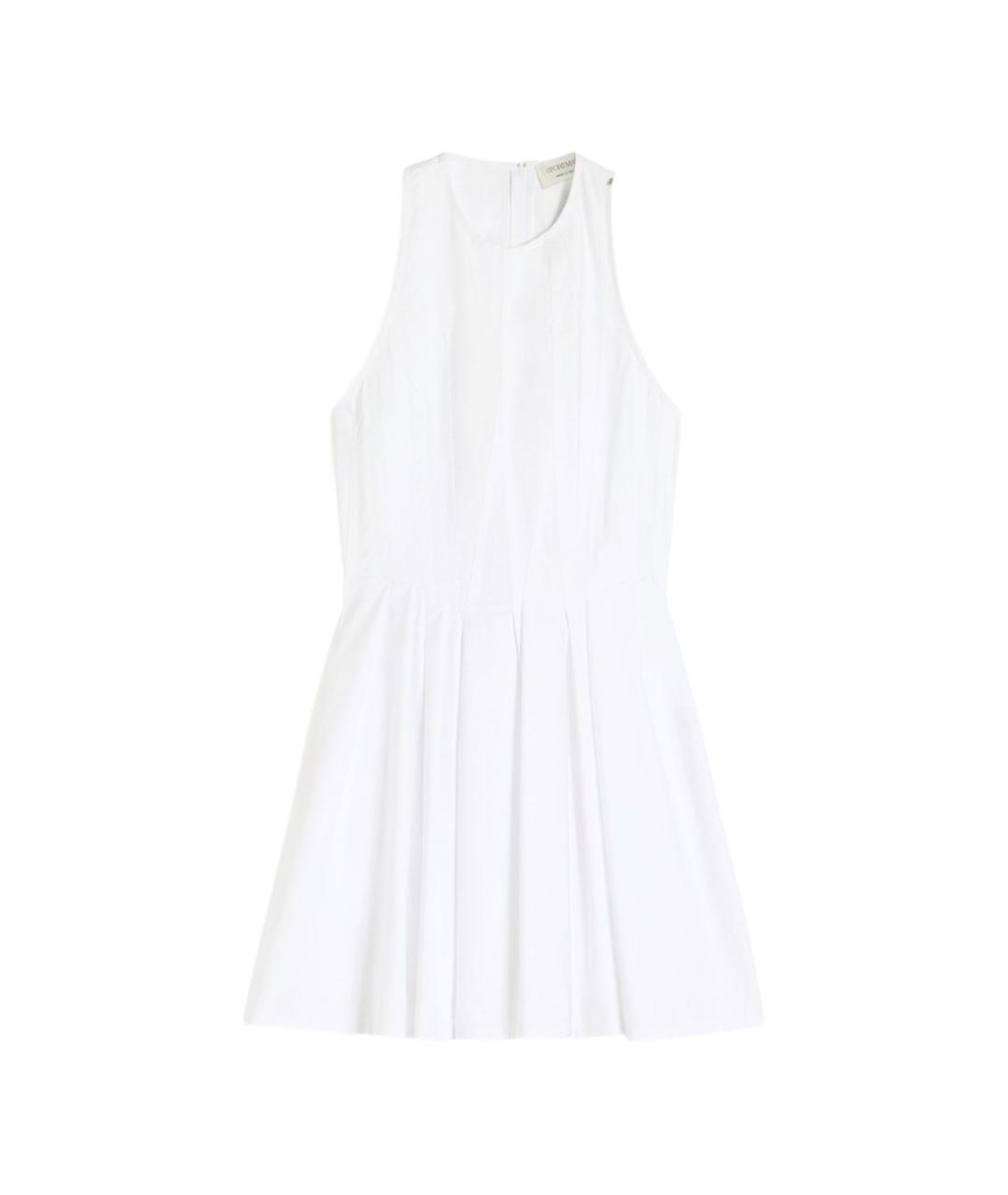 SPORTMAX Белое хлопковое повседневное платье, фото 1