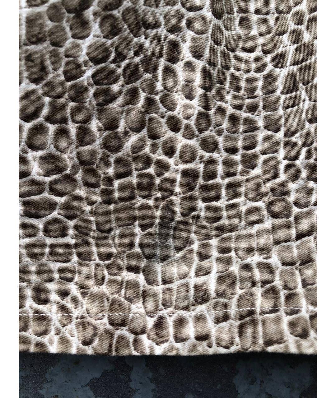 MICHAEL KORS Бежевая хлопковая юбка мини, фото 4