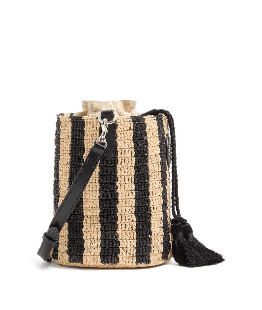 VALENTINO Бежевая пелетеная сумка тоут, фото 4