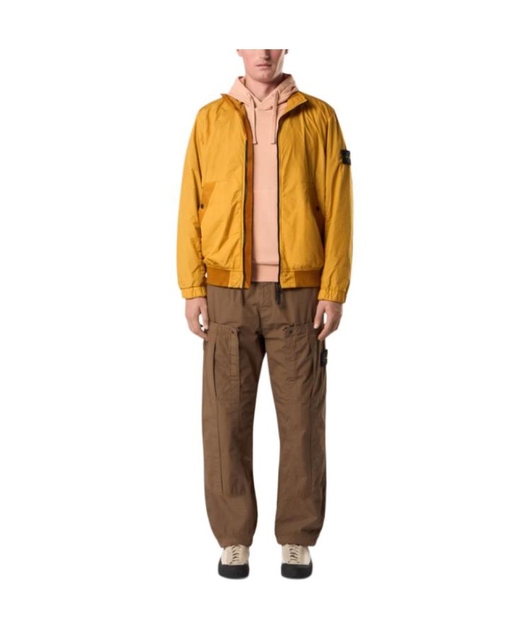 STONE ISLAND Горчичная куртка, фото 3